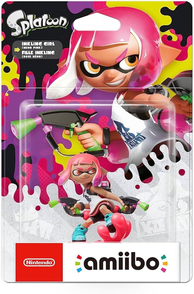 Nintendo Amiibo Splatoon Series Inkling Girl (Neon Pink) (EU) - Image 2