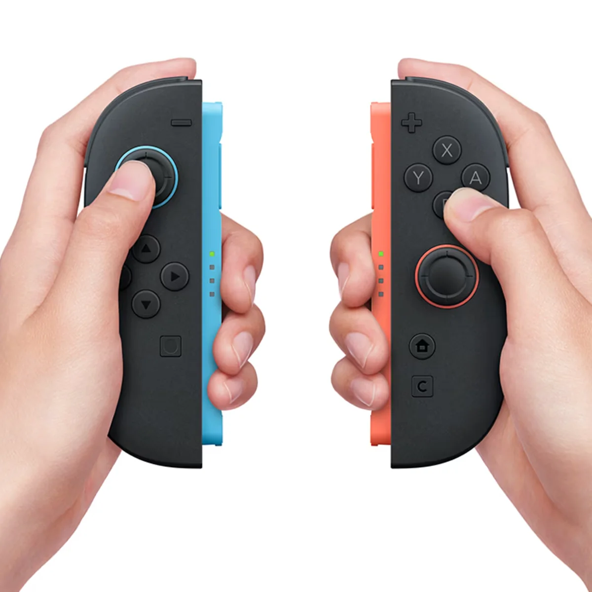 Nintendo Switch 2 Joy-Con 2 (L) / (R) Light Blue / Light Red - Image 4