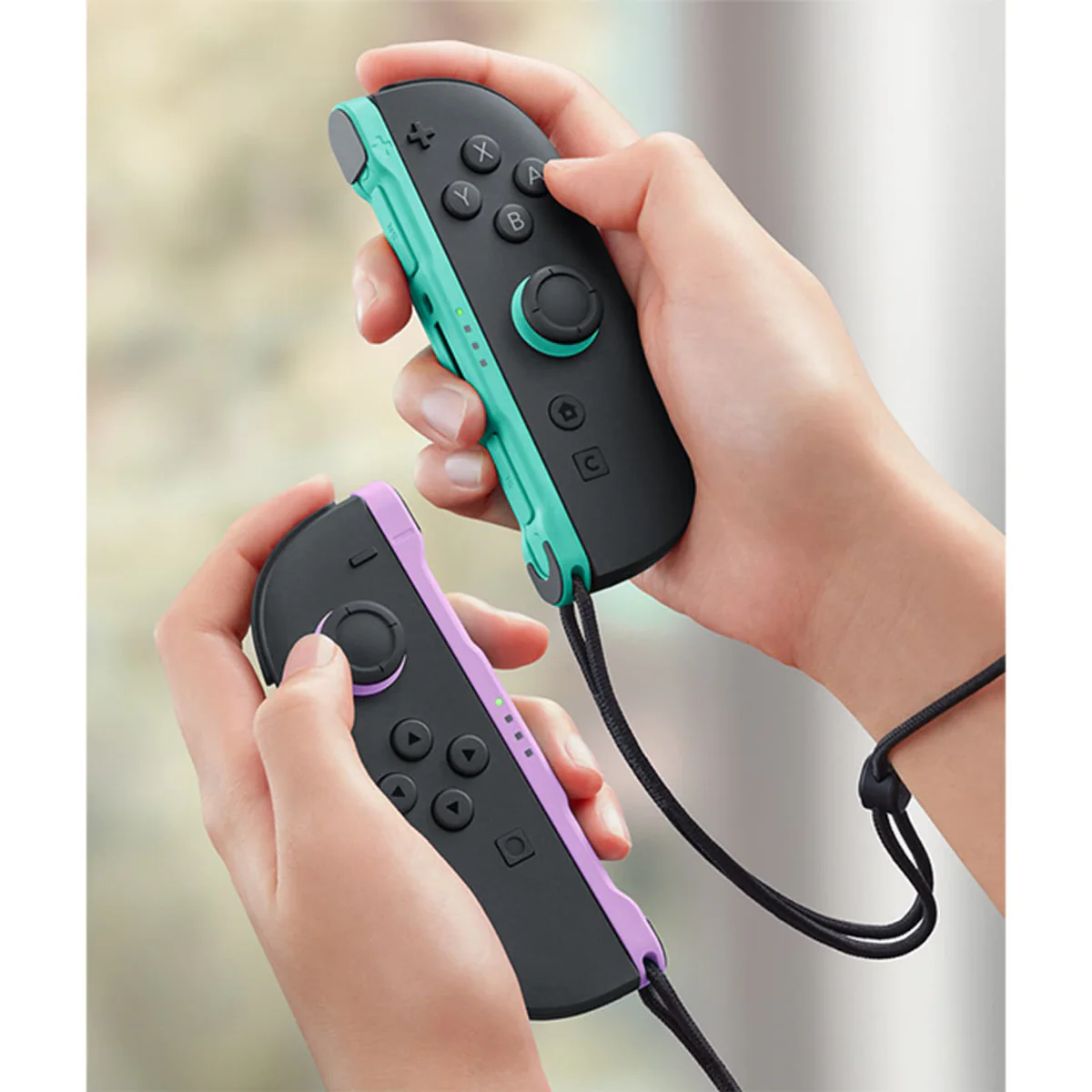 Nintendo Switch 2 Joy-Con 2 (L) / (R) Light Purple / Light Green (JPN) (BEE-A-JABAB) - Image 7