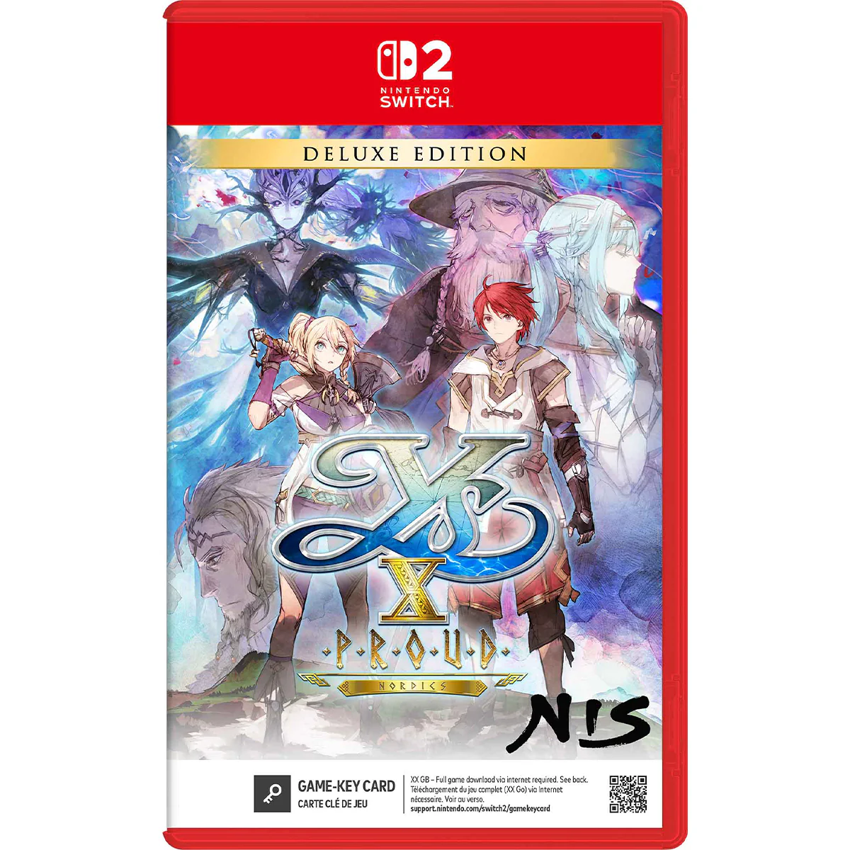 Nintendo Switch 2 YS X Proud Nordics Deluxe Edition Game Key Card (US) (Eng/FR) - Image 8