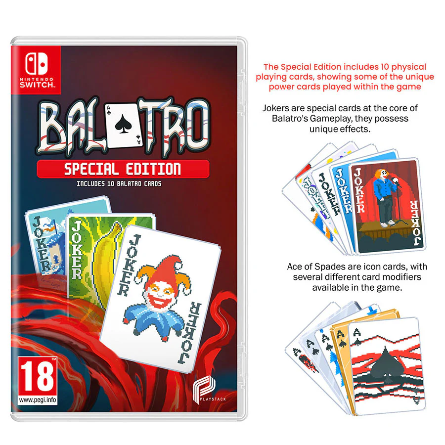 Nintendo Switch Balatro Special Edition (Eng/EU)