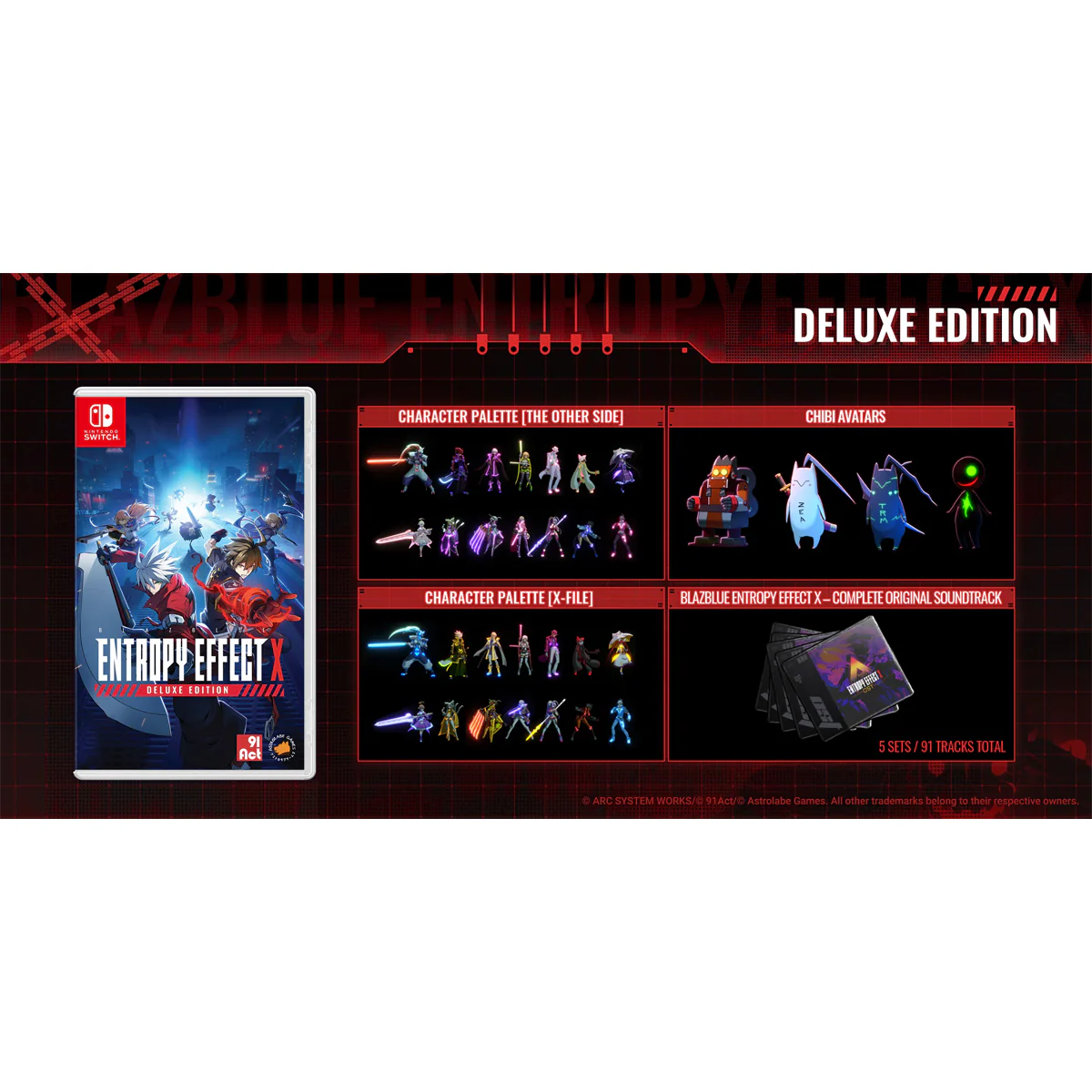 Nintendo Switch BlazBlue Entropy Effect X Deluxe Edition (Eng/JPN) - Image 3