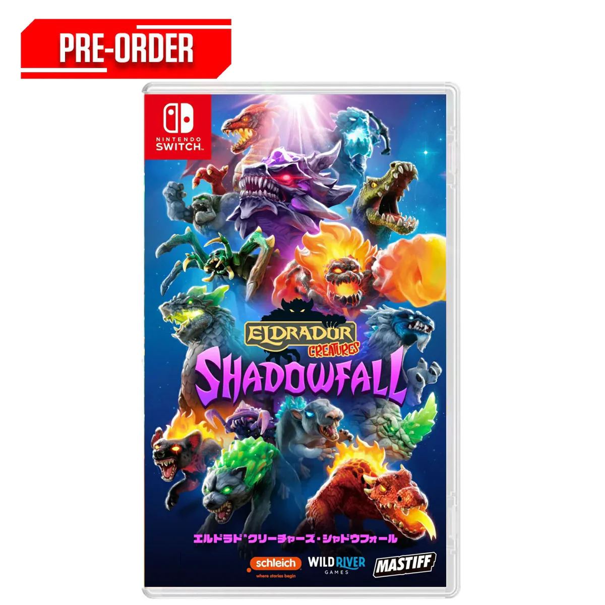 Nintendo Switch ELDRADOR Creatures Shadowfall (Japan packaging) Pre-Order Downpayment