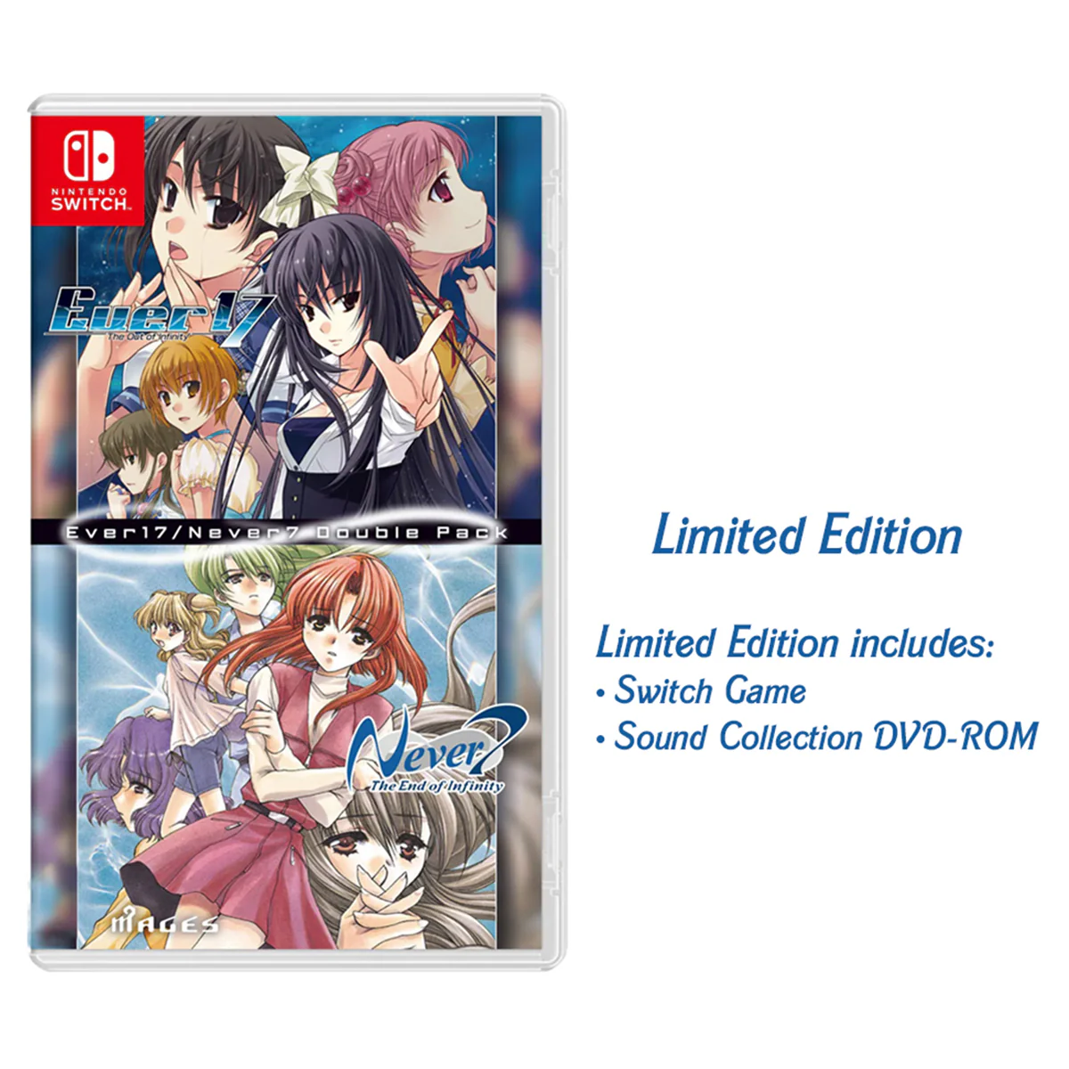 Nintendo Switch Ever 17 / Never 7 Double Pack Limited Box (Asian) (Chinese Packaging) - Image 12