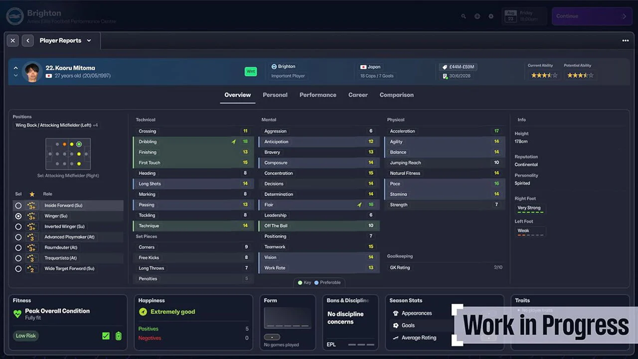 Nintendo Switch Football Manager 25 Pre-Order Downpayment - Image 4