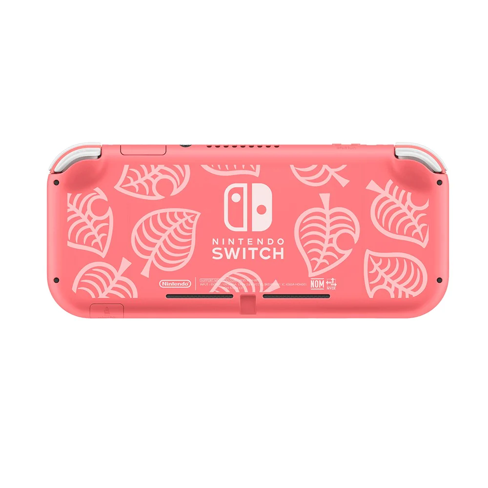 Nintendo Switch Lite Animal Crossing New Horizons Isabelle Aloha Edition Includes Animal Crosing New Horizon Game Card (Coral) (MDE) + Dobe NSW Glass Film (TNS-19118A) - Image 4