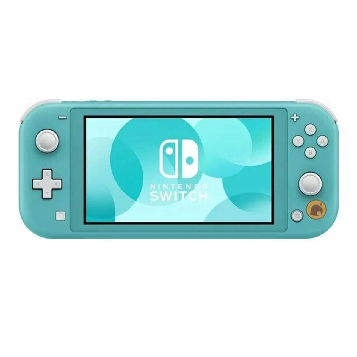 Nintendo Switch Lite Animal Crossing New Horizons Timmy & Tommy Aloha Edition Includes Animal Crossing New Horizon Game Card (Turquoise) (MDE) +  Dobe NSW Glass Film (TNS-19118A) - Image 3
