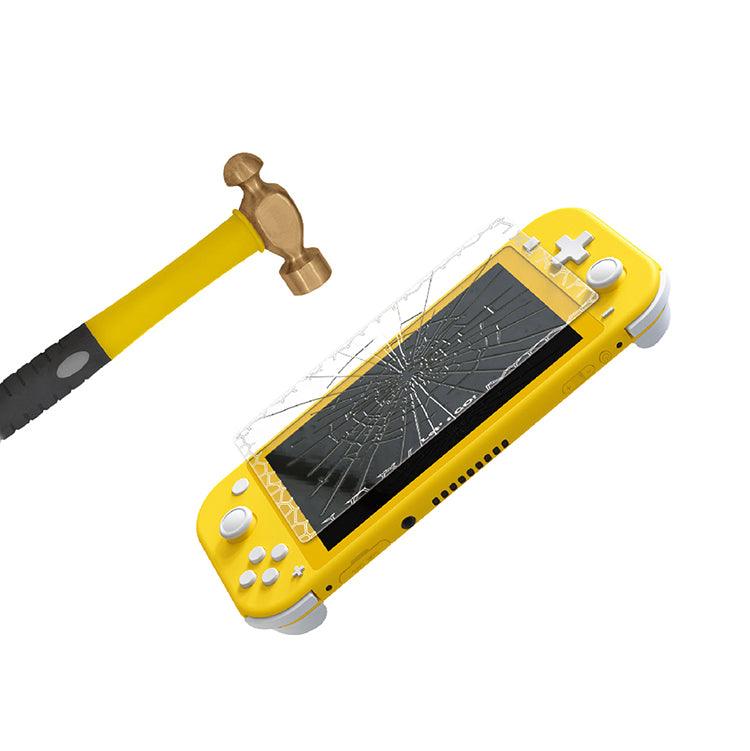 Nintendo Switch Lite Console Coral + Dobe Glass Film 9H (TNS-19118) Bundle - Image 5