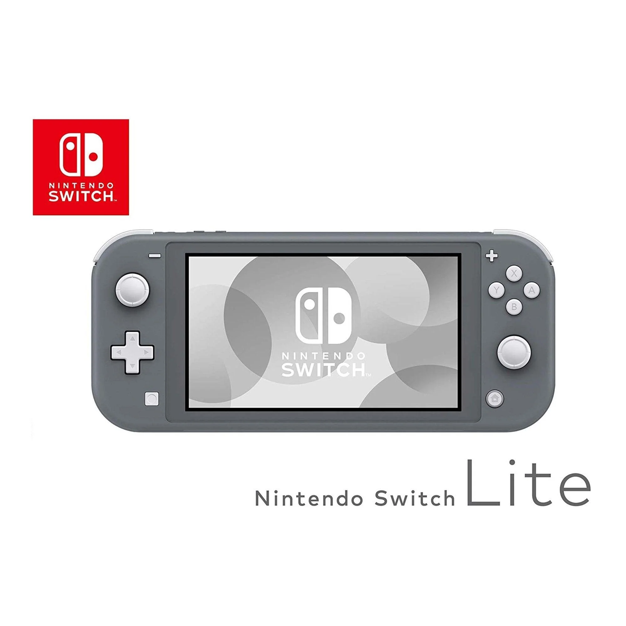 Nintendo Switch Lite Console Gray + Dobe Glass Film 9H (TNS-19118) Bundle - Image 5