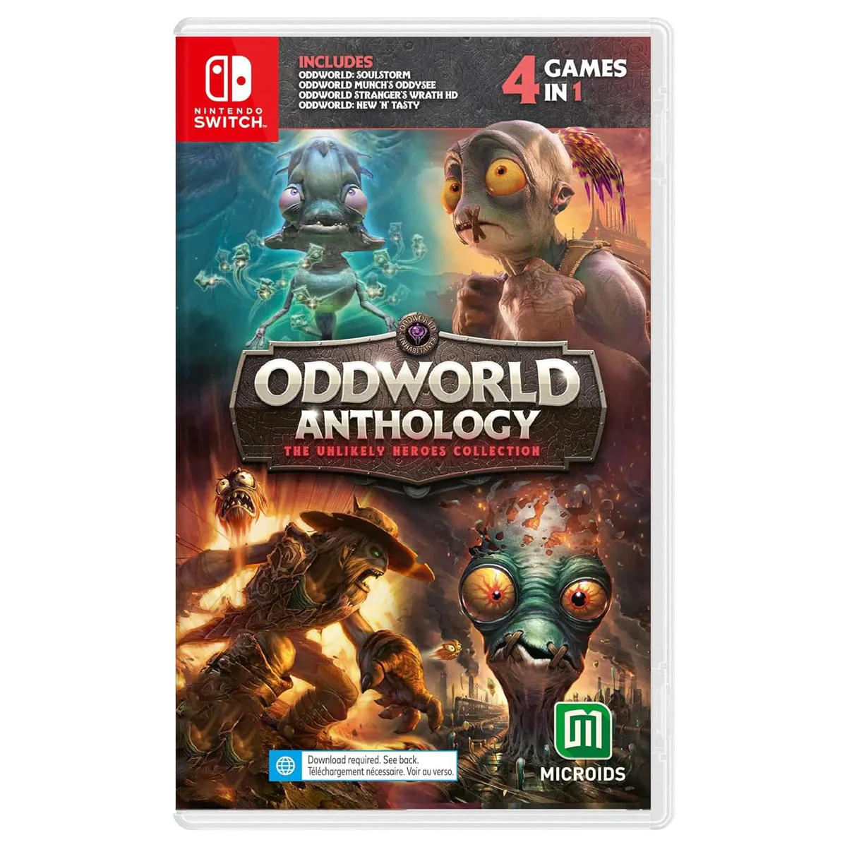 Nintendo Switch Oddworld Anthology The Unlikely Heroes Collection (Eng/EU)