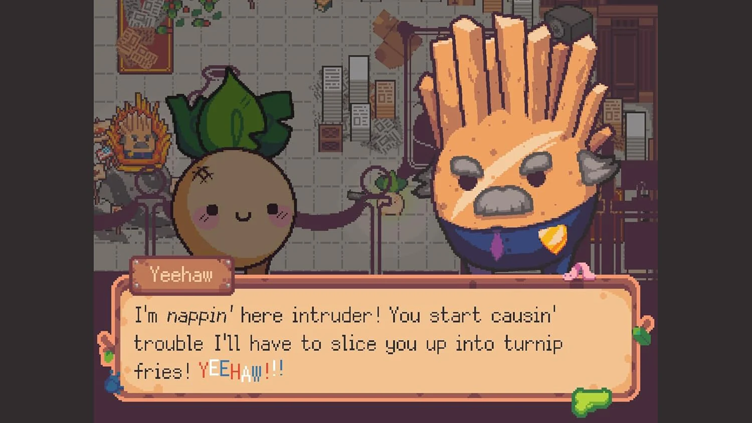 Nintendo Switch Turnip Boy Robs a Bank (Eng/EU) - Image 2