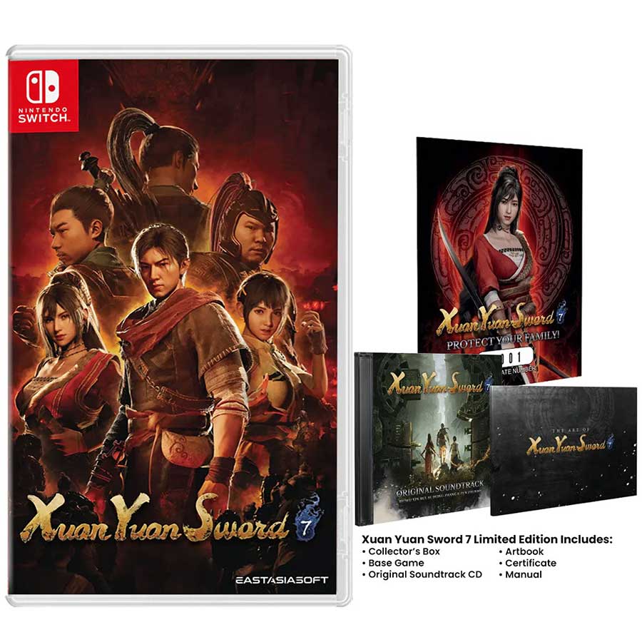Nintendo Switch Xuan Yuan Sword 7 Limited Edition (Asian)