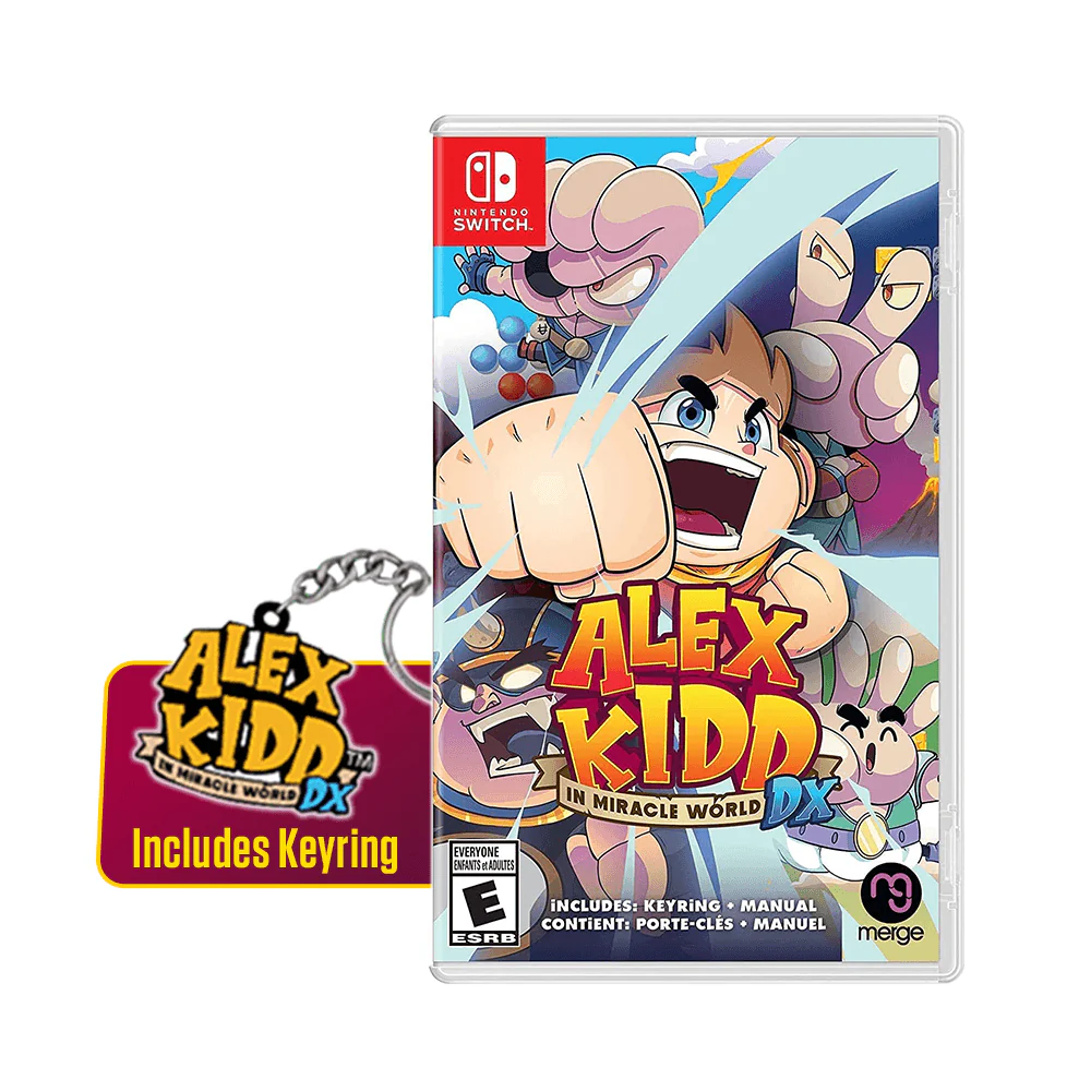 Nintendo Switch Alex Kidd In Miracle World Dx (Include Keyring) (US) ((Eng/FR)
