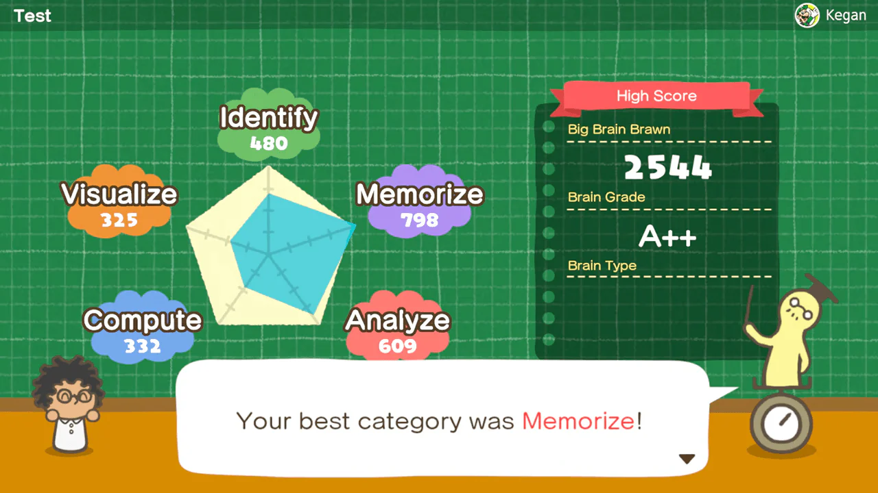 Nintendo Switch Big Brain Academy Brain VS Brain (US) (Eng/Sp) - Image 3