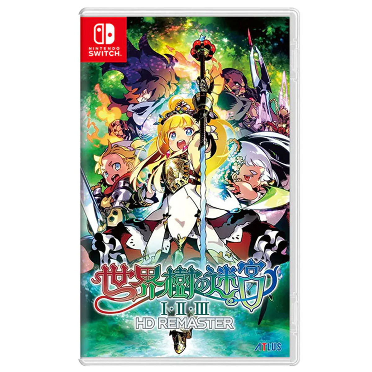 Nintendo Switch Etrian Odyssey Origins Collection (Asian)