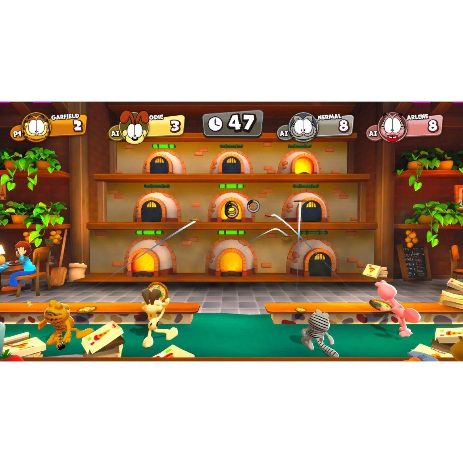 Nintendo Switch Garfield Lasagna Party (Eng/EU) - Image 2