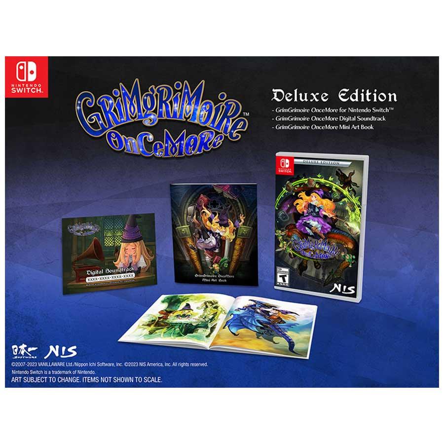 Nintendo Switch Grimgrimoire Oncemore Deluxe Edition (US) (Eng/Fr) - Image 2