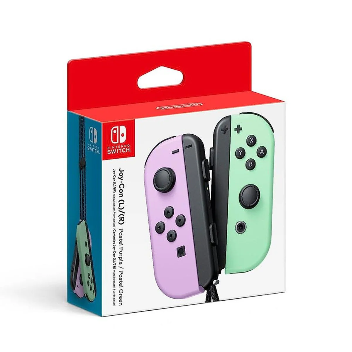 NSW Joy-Con Left/Right Controller Pastel Purple/Pastel Green (EU) - Image 4