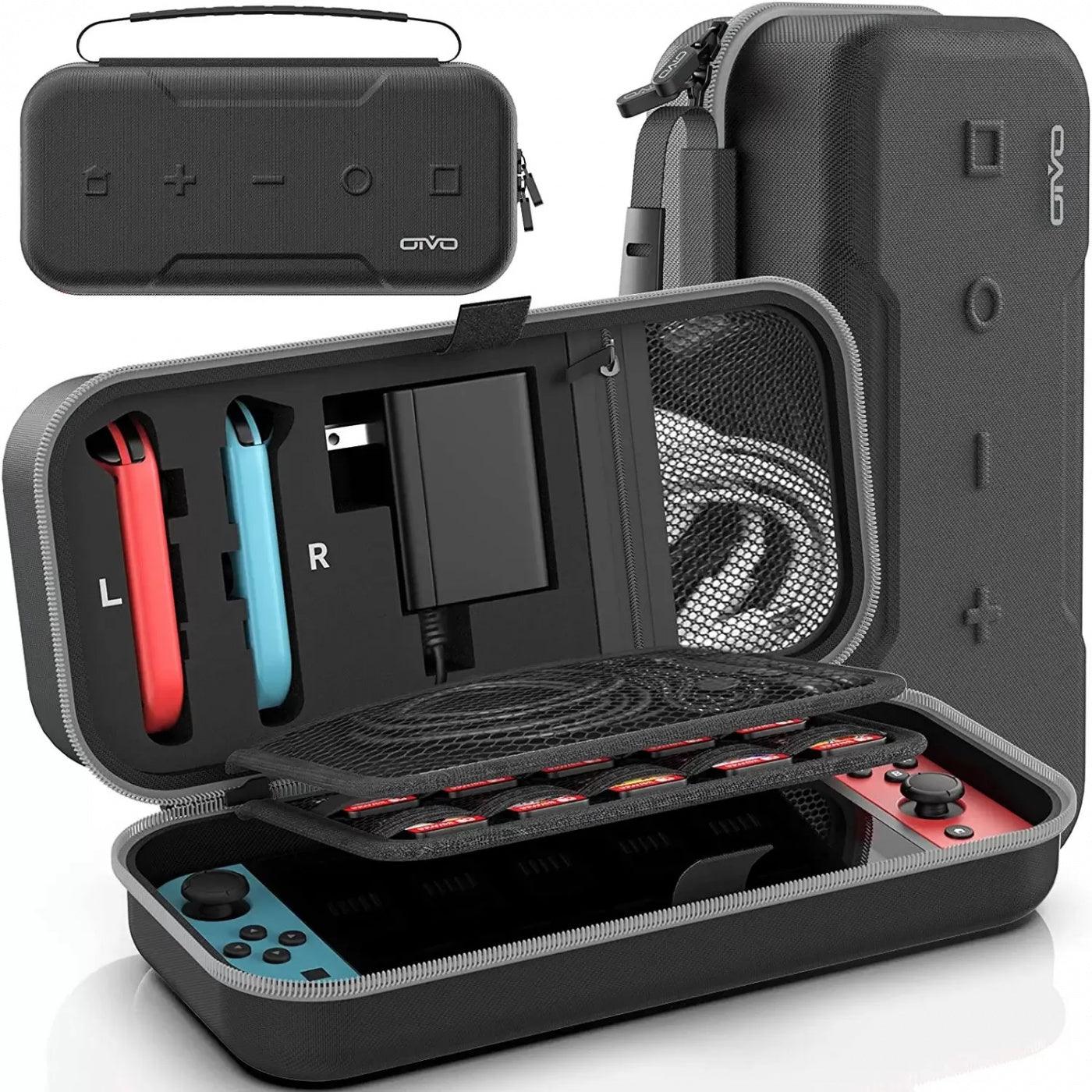 NSW OIVO Carry Case For Switch / Switch OLED (Black) (IV-SW178) - Image 2
