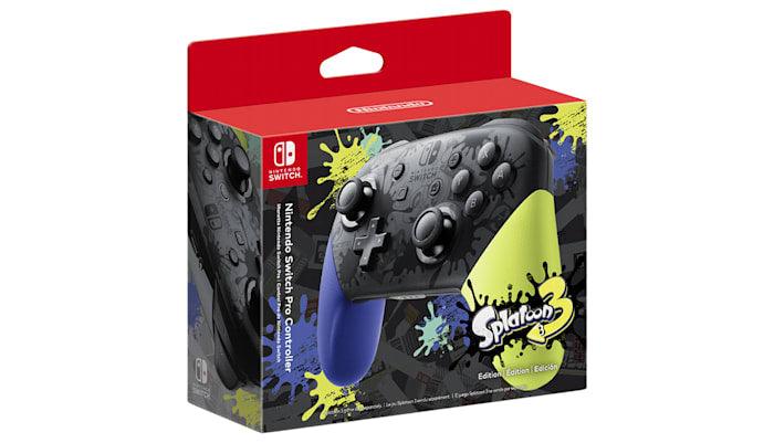 NSW Pro Controller (Splatoon 3 Edition) (MDE) - Image 4