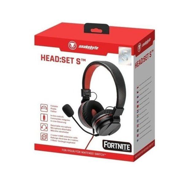 NSW/PS4/XB1/MOBILE Snakebyte Universal Headset Red SB913105 - Image 3