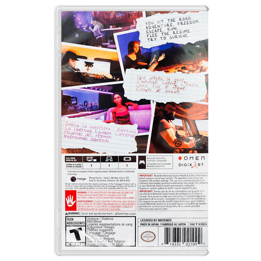 Nintendo Switch Road 96 (US) (Eng/Fr) - Image 8