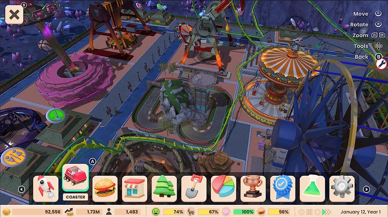 Nintendo Switch Roller Coaster Tycoon Adventures Deluxe (Eng/EU) - Image 12