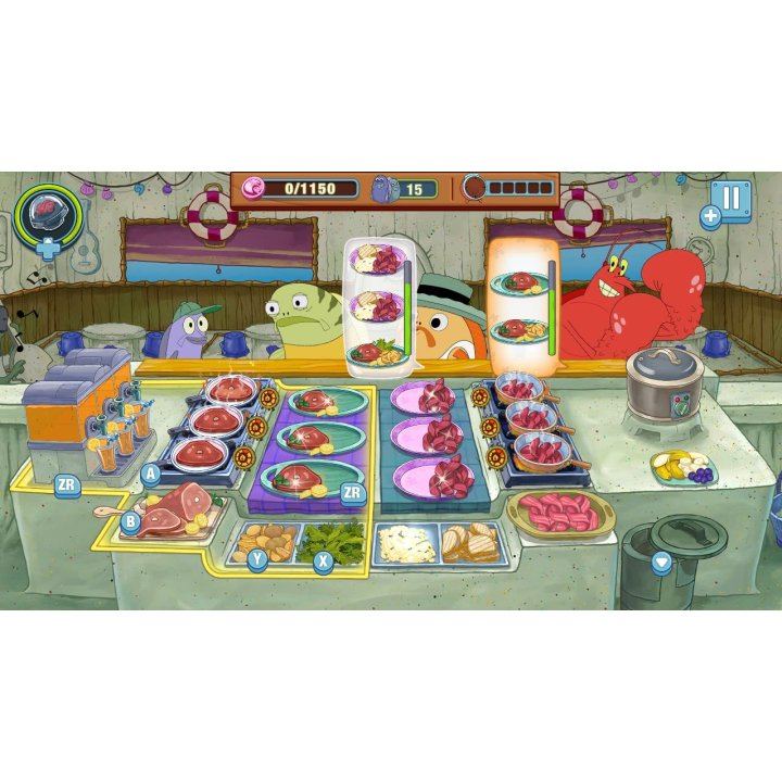 Nintendo Switch Spongebob Krusty Cook-Off Extra Krusty Edition - Image 5