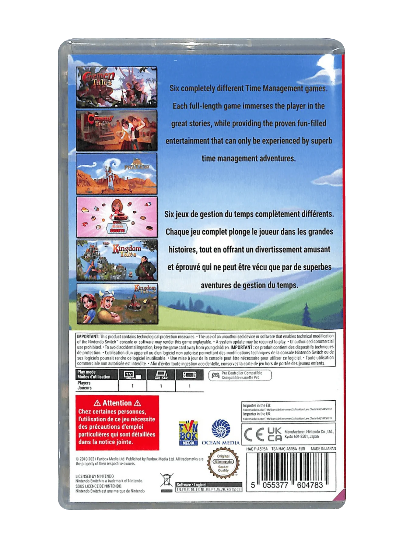 Nintendo Switch Time Management Game Collection (6 Games On 1 Game Card) (EU) - Image 16