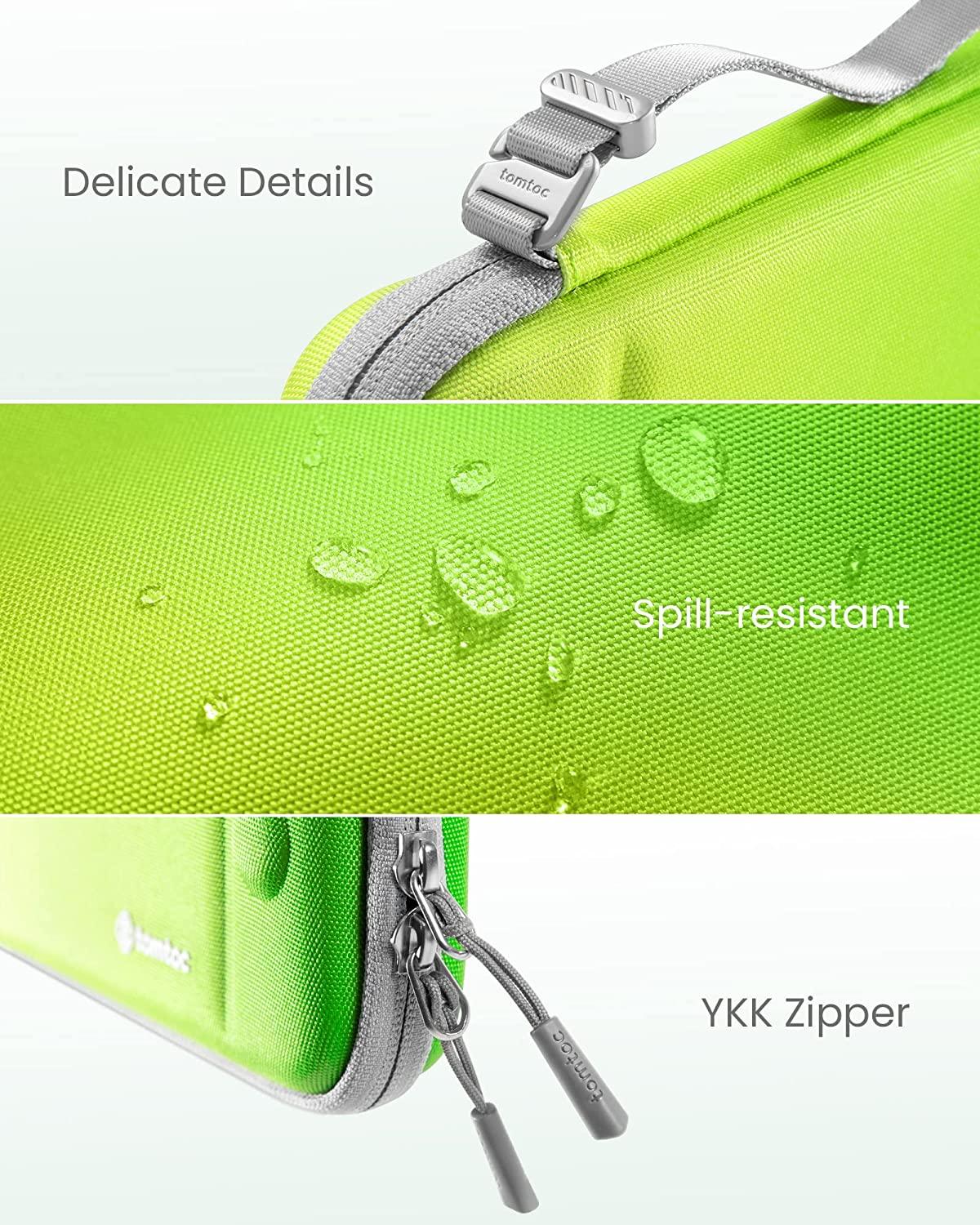 NSW Tomtoc Fancy Series 2 Slim Protective Case For N-Switch OLED / N-Switch (Neon Green) (A0531T1) - Image 2
