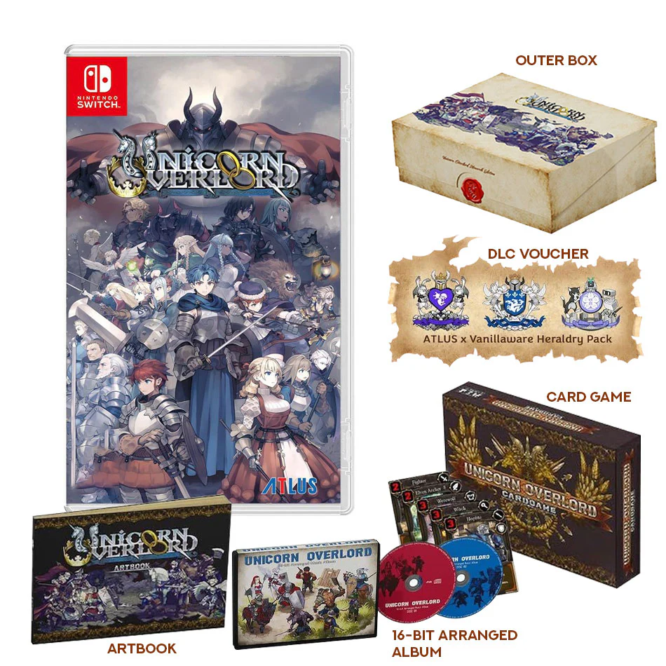 Nintendo Switch Unicorn Overlord Limited Edition (US)