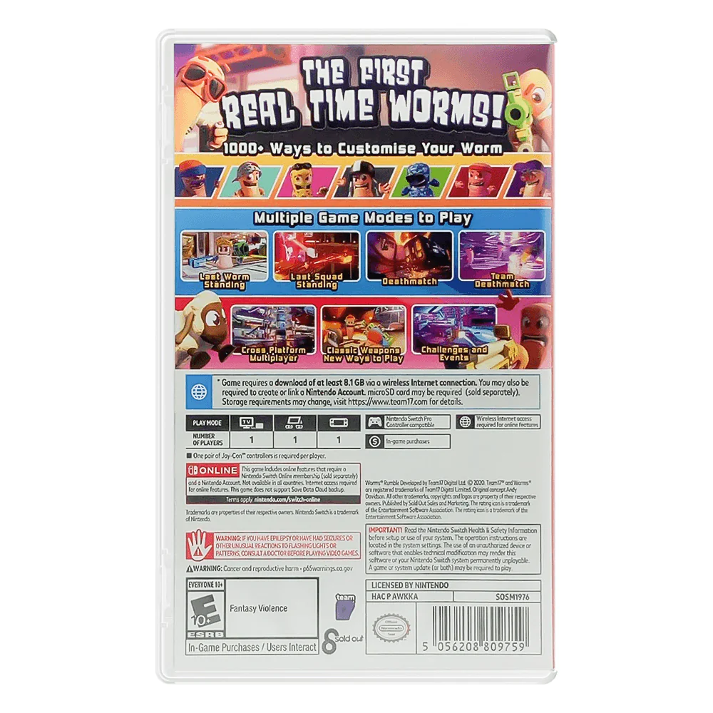 Nintendo Switch Worms Rumble (Full Game Download) (US) - Image 12