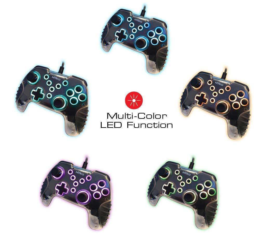 Nyko NSW Air Glow LED Fan-Cooled Wired Controller W/ Force Feedback Function Multicolor - Image 4