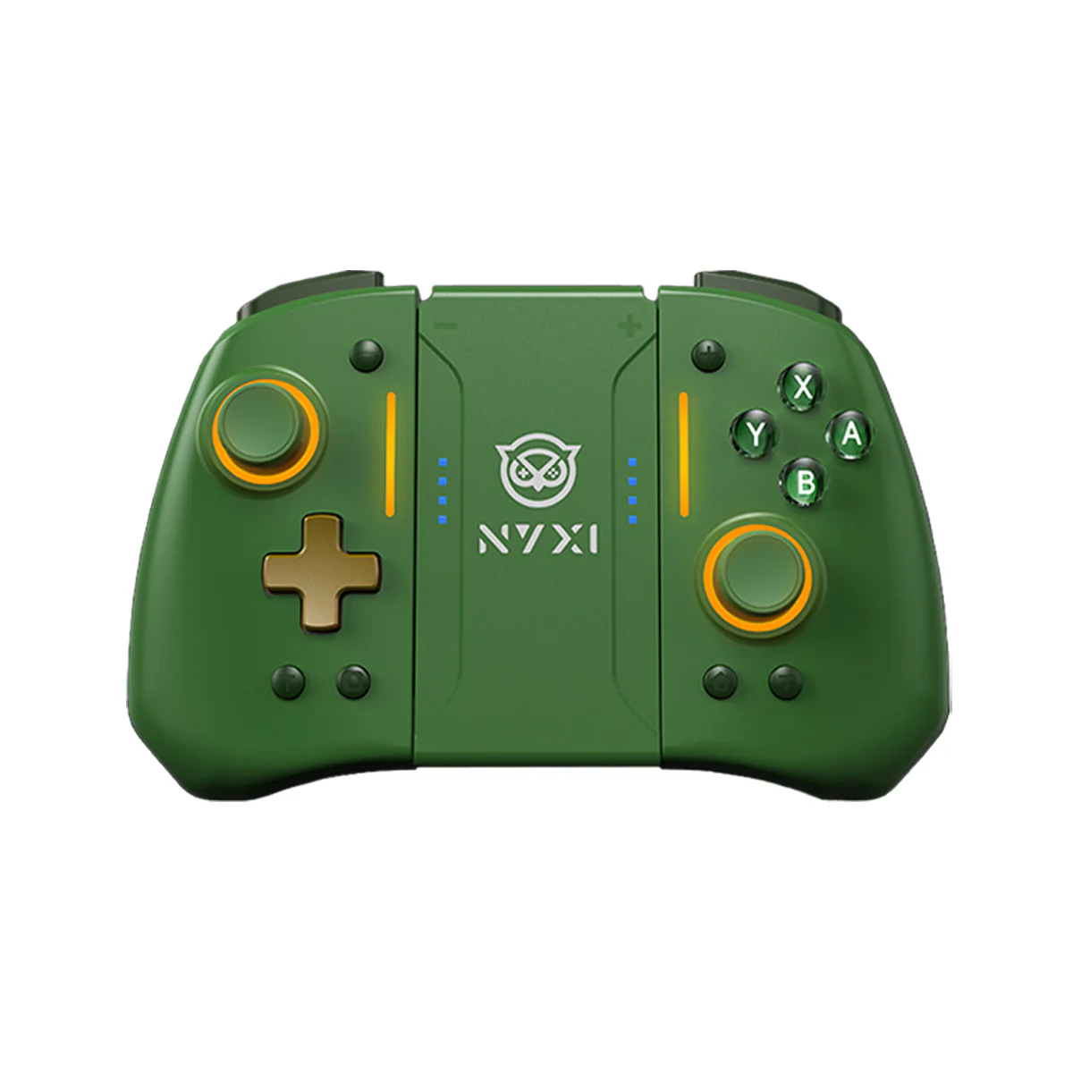 NYXI Hyperion Pro Style Wireless Joy-Pad for Nintendo Switch/Nintendo Switch Lite/Nintendo Switch OLED (White, Lawgreen) - Image 10