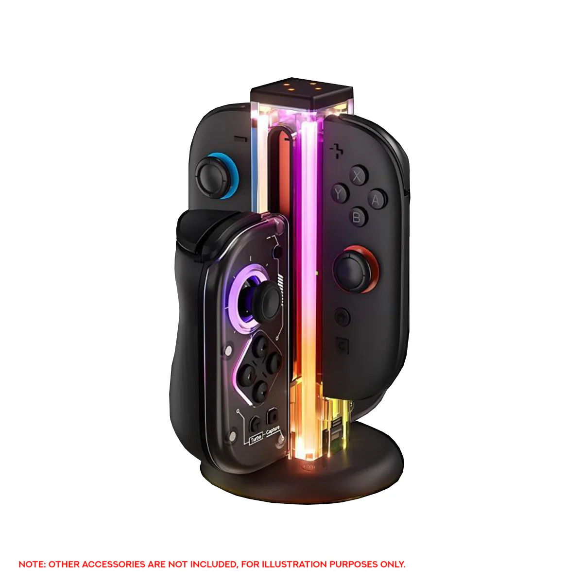 NYXI Zeus Controller Charging Dock for Nintendo Switch/Nintendo Switch 2 (NA04) - Image 2
