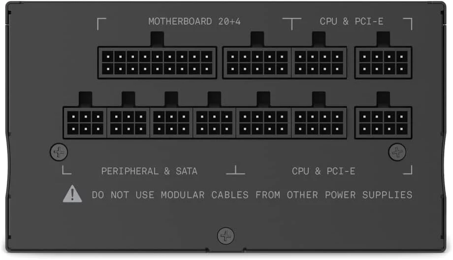 NZXT C750 750W 80+ Gold Semi-Modular ATX Power Supply (PA-7G1BB-US) - Image 2
