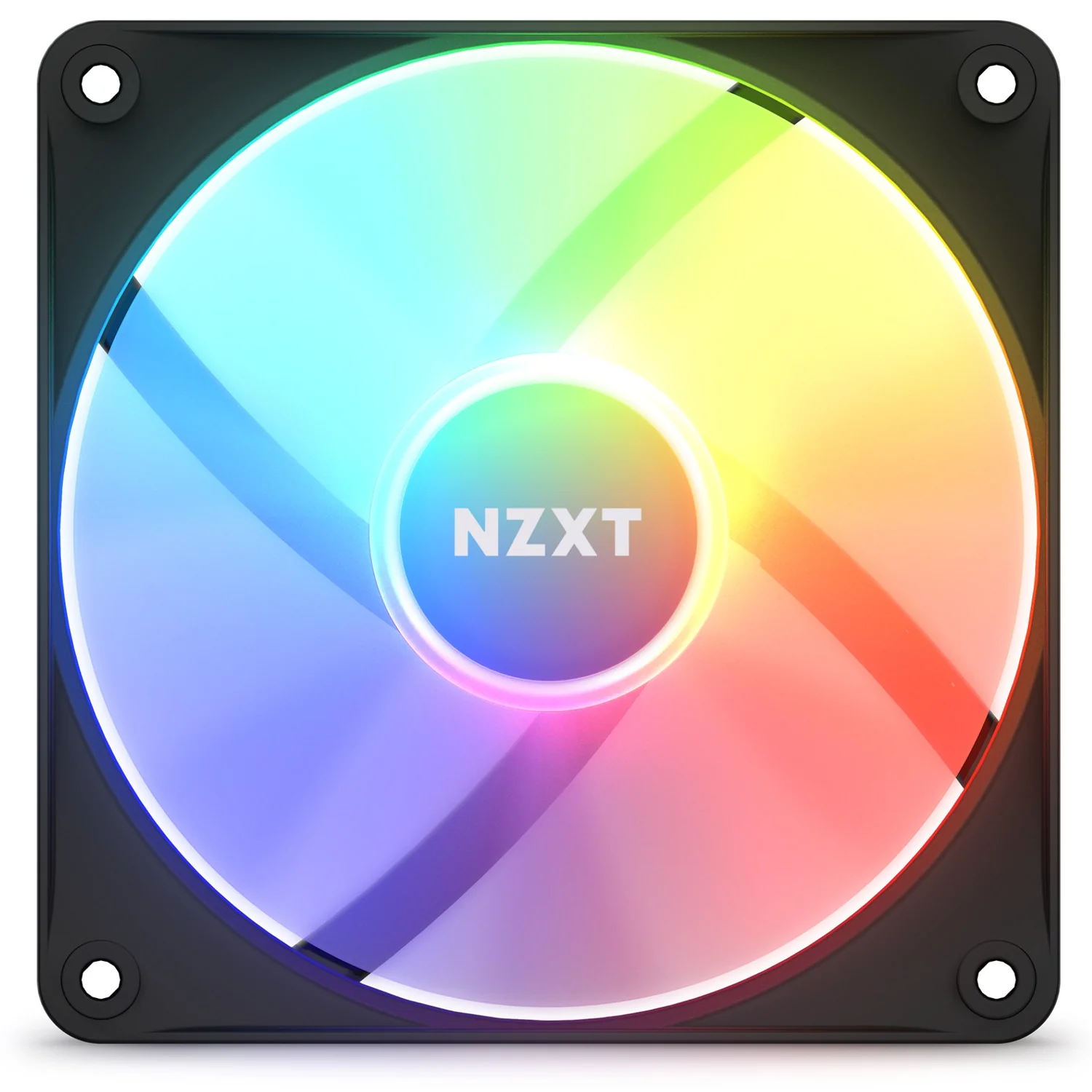 NZXT F120 RGB Core 120MM Hub-Mounted RGB Fan (Matte Black) (RF-C12SF-B1) - Image 5