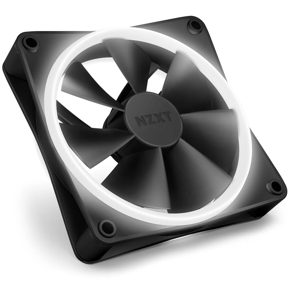 NZXT F120 RGB Duo 120MM Dual-Sided Fans (Matte Black) (RF-D12SF-B1) - Image 4