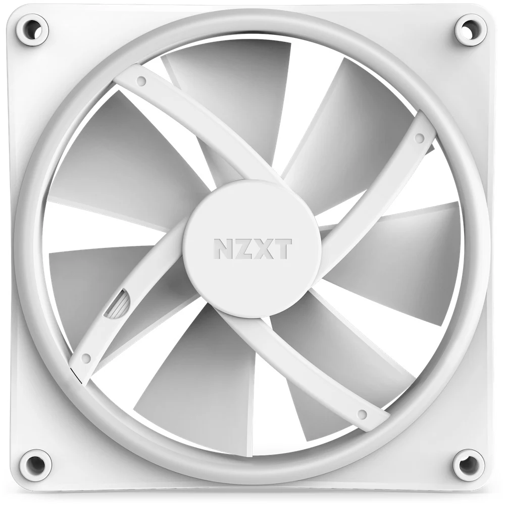 NZXT F140 RGB Duo 140MM Dual-Sided Fans (Matte White) (RF-D14SF-W1) - Image 4