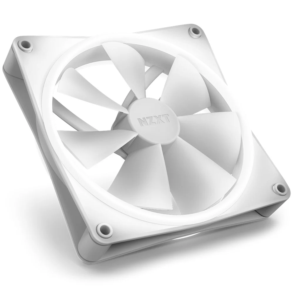 NZXT F140 RGB Duo 140MM Dual-Sided Fans (Matte White) (RF-D14SF-W1) - Image 5