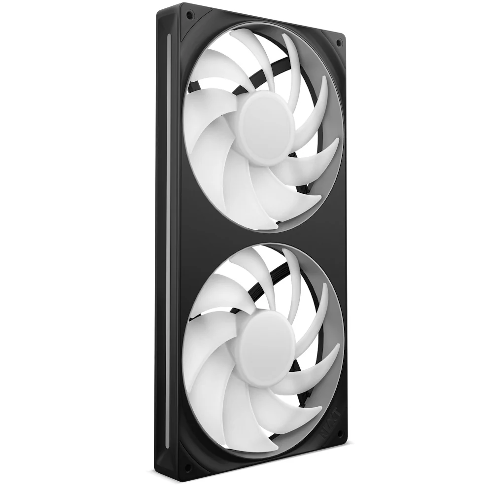 NZXT F280 RGB Core 280mm Single-Frame RGB Fan Unit (Matte Black, Matte White) - Image 3