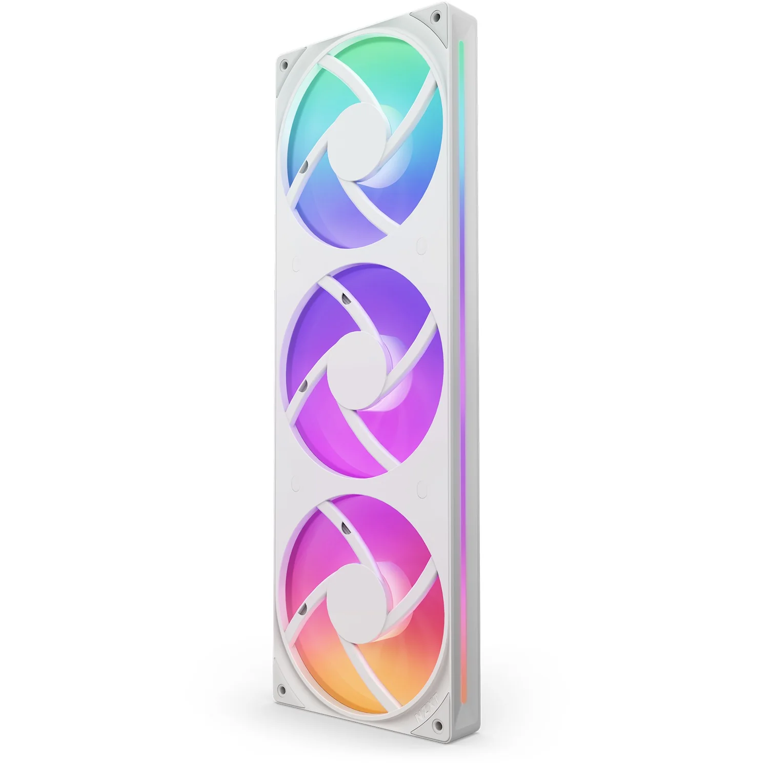 NZXT F360 RGB Core 360mm Single-Frame RGB Fan Unit (Matte Black, Matte White) (RF-U36HF-B1, RF-U36HF-W1) - Image 11