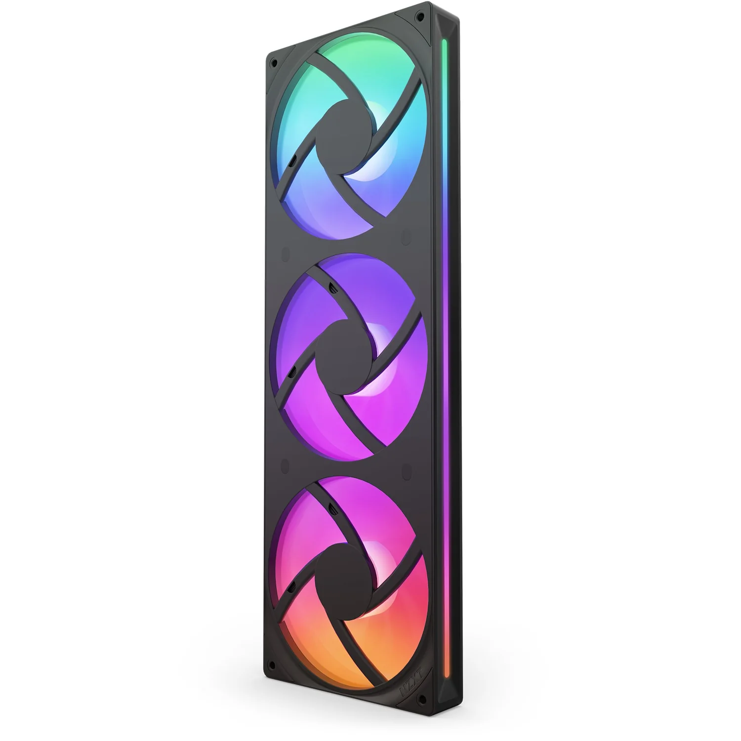 NZXT F360 RGB Core 360mm Single-Frame RGB Fan Unit (Matte Black, Matte White) (RF-U36HF-B1, RF-U36HF-W1) - Image 6