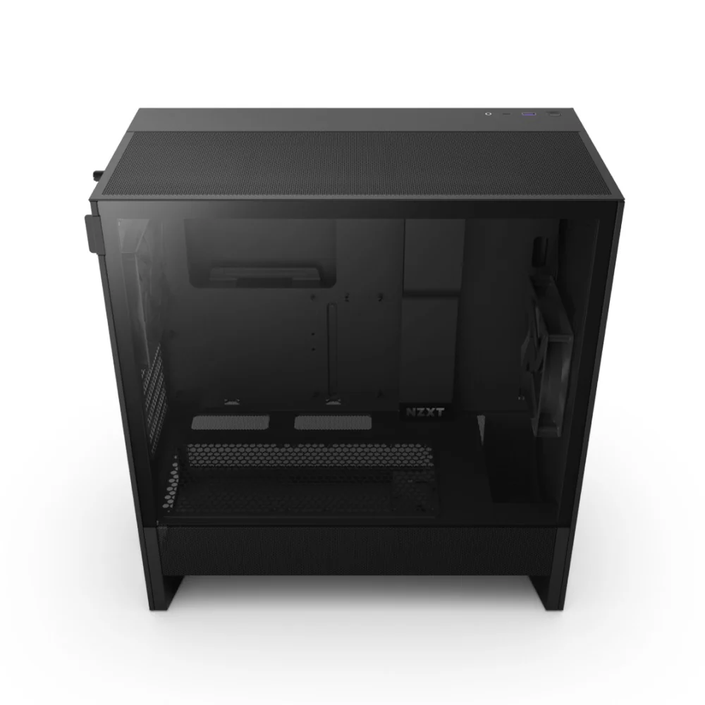 NZXT H5 Flow Compact ATX Mid-Tower Airflow Case (Black, White) (CC-H52FB-01, CC-H52FW-01) - Image 7