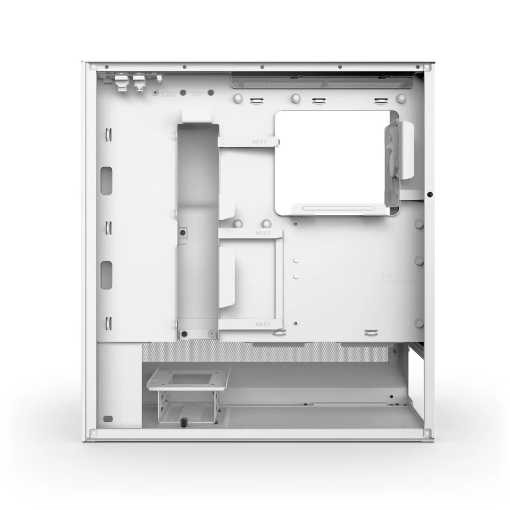 NZXT H5 Flow RGB (2024) Compact ATX Mid-Tower Airflow Case with RGB Fans (Black, White) (CC-H52FB-R1, CC-H52FW-R1) - Image 10