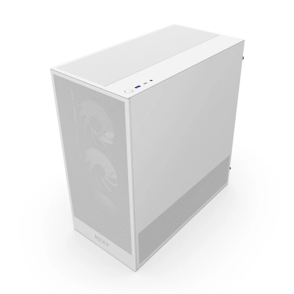 NZXT H5 Flow RGB (2024) Compact ATX Mid-Tower Airflow Case with RGB Fans (Black, White) (CC-H52FB-R1, CC-H52FW-R1) - Image 9