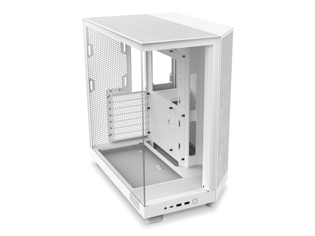 NZXT H6 Flow RGB Compact Dual-Chamber ATX Mid-Tower Airflow Case With RGB Fans - Image 10