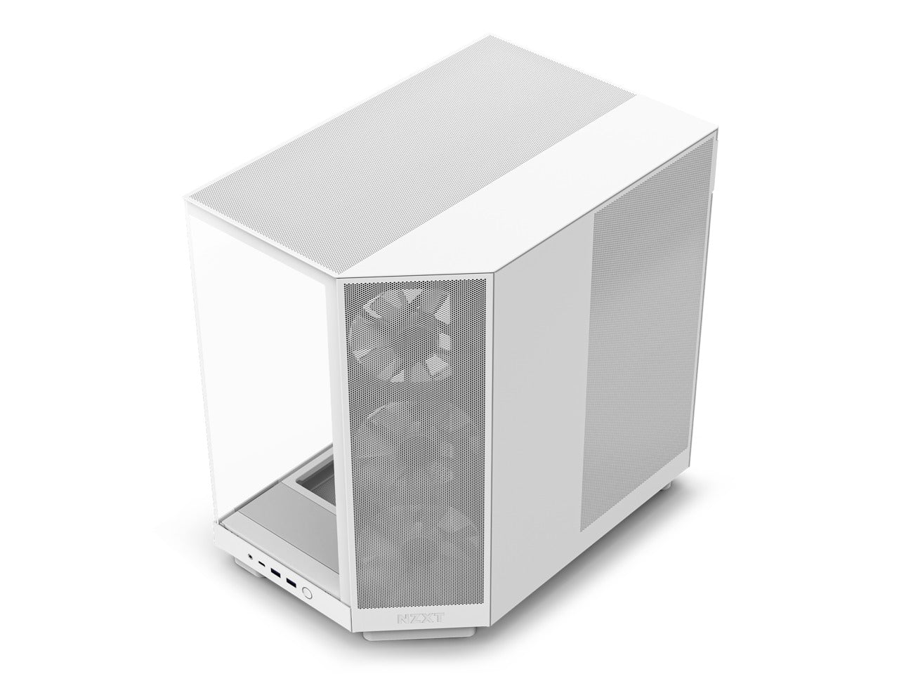 NZXT H6 Flow RGB Compact Dual-Chamber ATX Mid-Tower Airflow Case With RGB Fans - Image 12