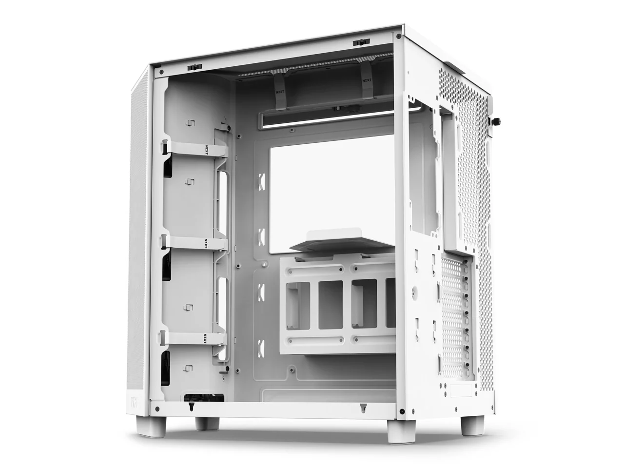 NZXT H6 Flow RGB Compact Dual-Chamber ATX Mid-Tower Airflow Case With RGB Fans - Image 14