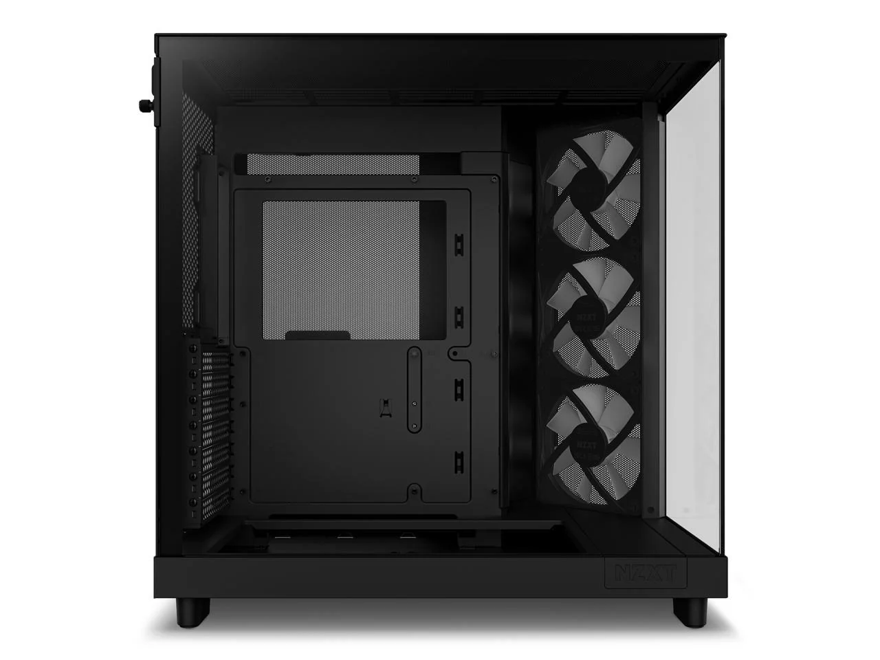 NZXT H6 Flow RGB Compact Dual-Chamber ATX Mid-Tower Airflow Case With RGB Fans - Image 22